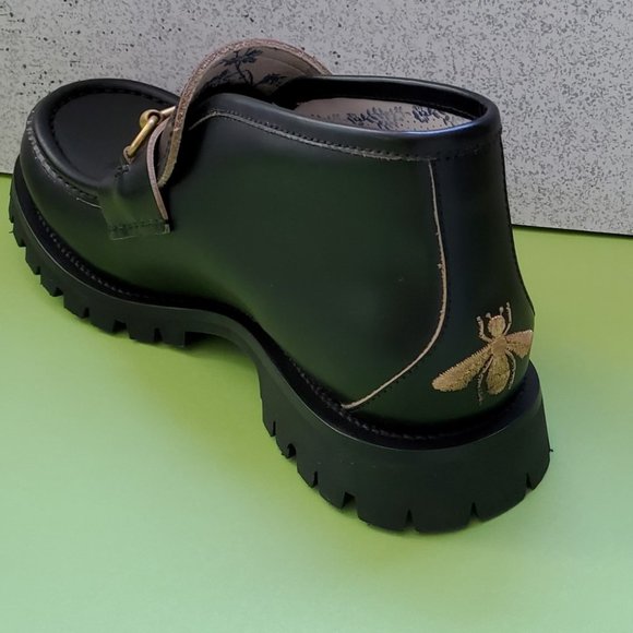 NIB Gucci Harald horsebit lug sole loafers G 10.5/ US 11 - Picture 5 of 6